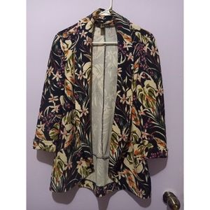 Floral Blazer